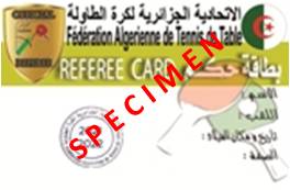 carte arbitre recto